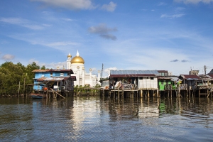 Vodní vesnice Kampung Ayer